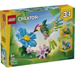 LEGO CREATOR WILD ANIMALS COLORFUL HUMMINGBIRD (31384)